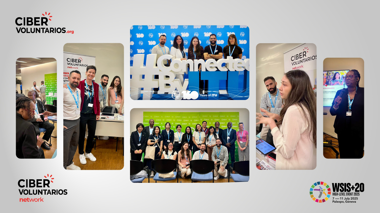 Cibervoluntarios Network se presenta en la WSIS 2025 para garantizar una digitalización más inclusiva desde lo local